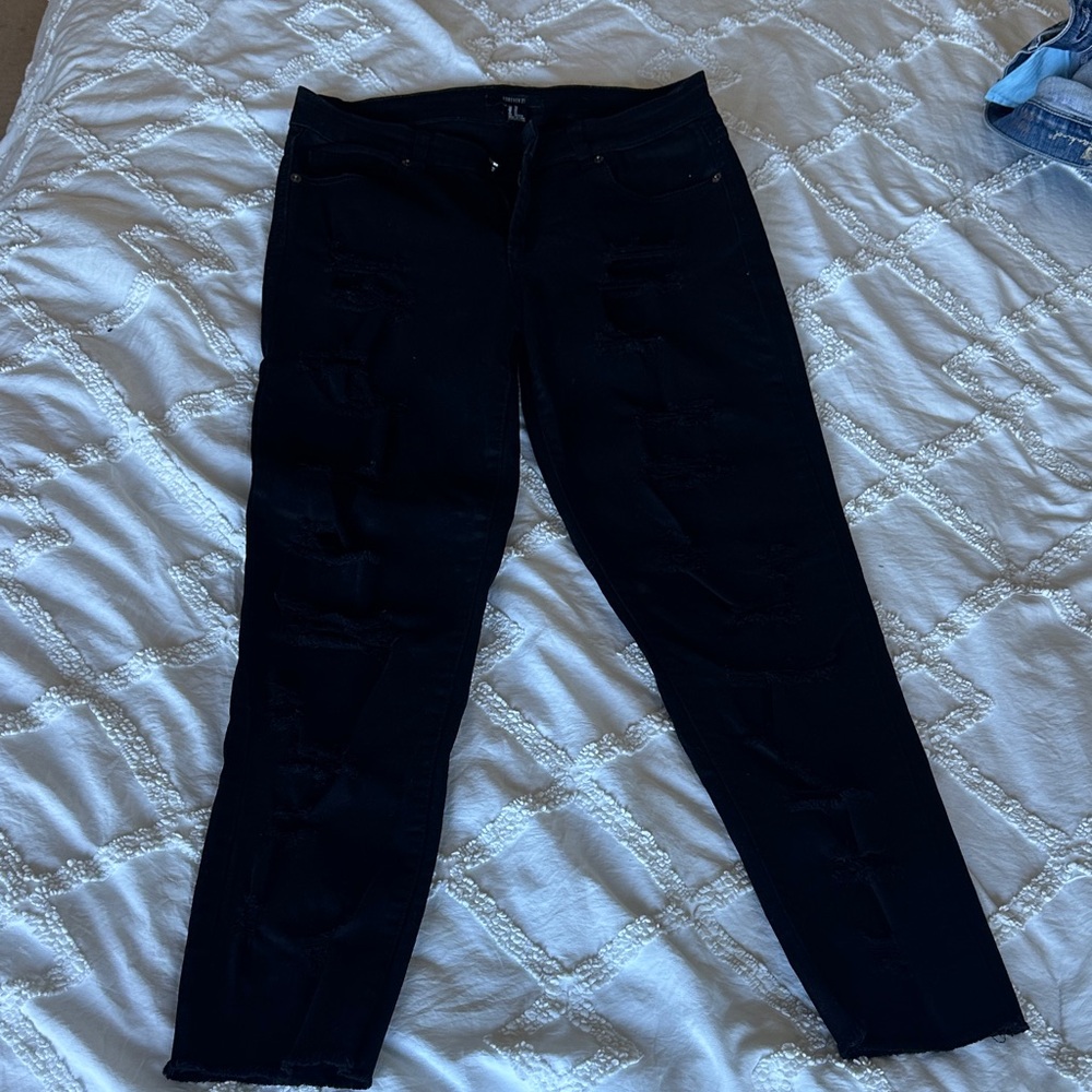Forever 21 Black Skinny Jeans
